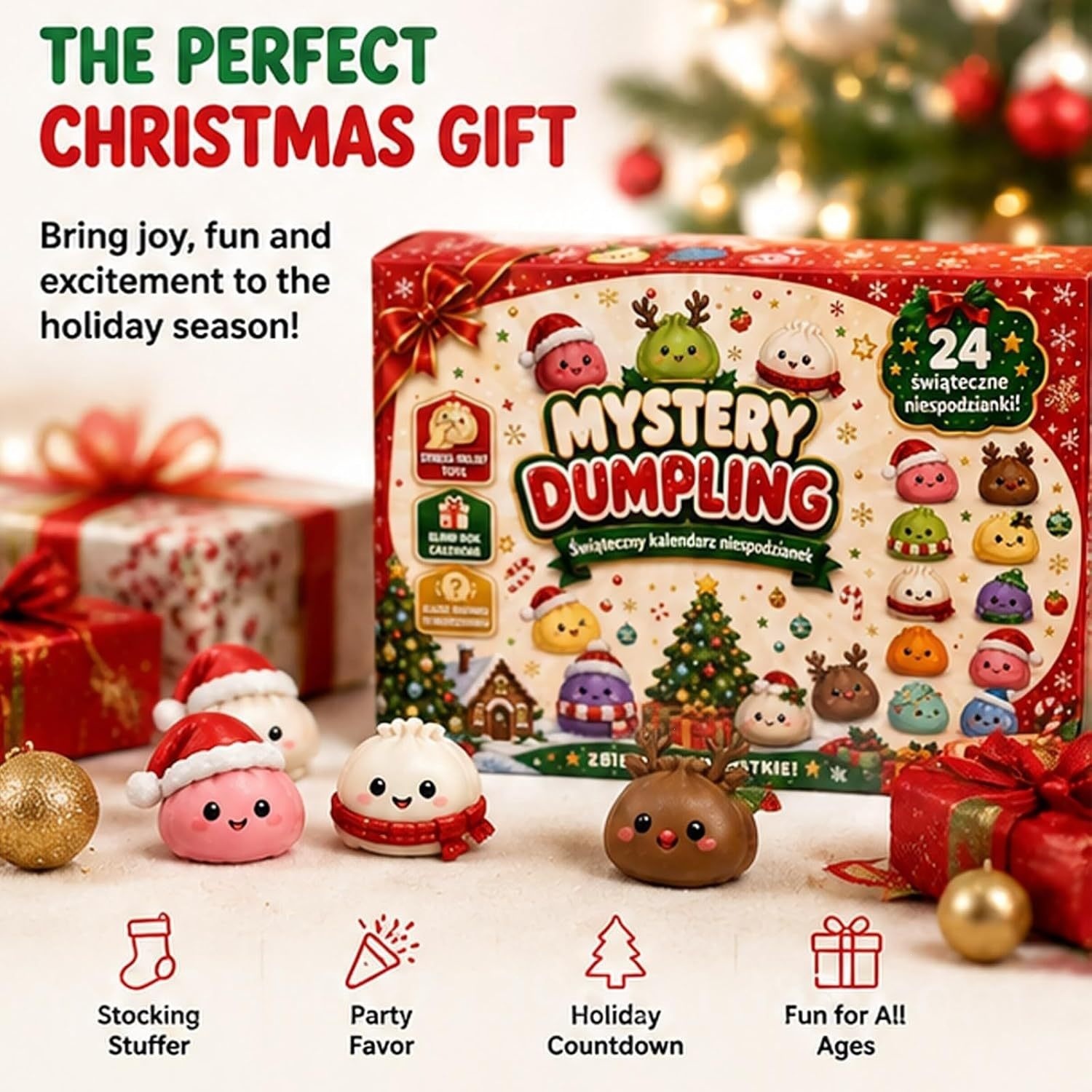 Dumpling Christmas Advent Calendar